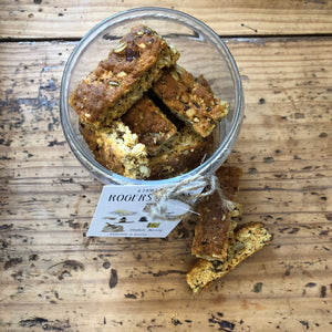 Roger's Rusks in Glass Jar