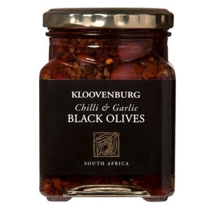 Chilli & Garlic Black Olives